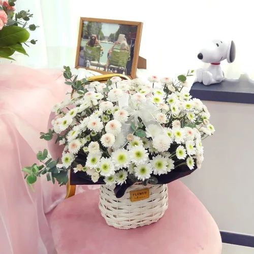 전국 꽃바구니 러블리 소국 한가득